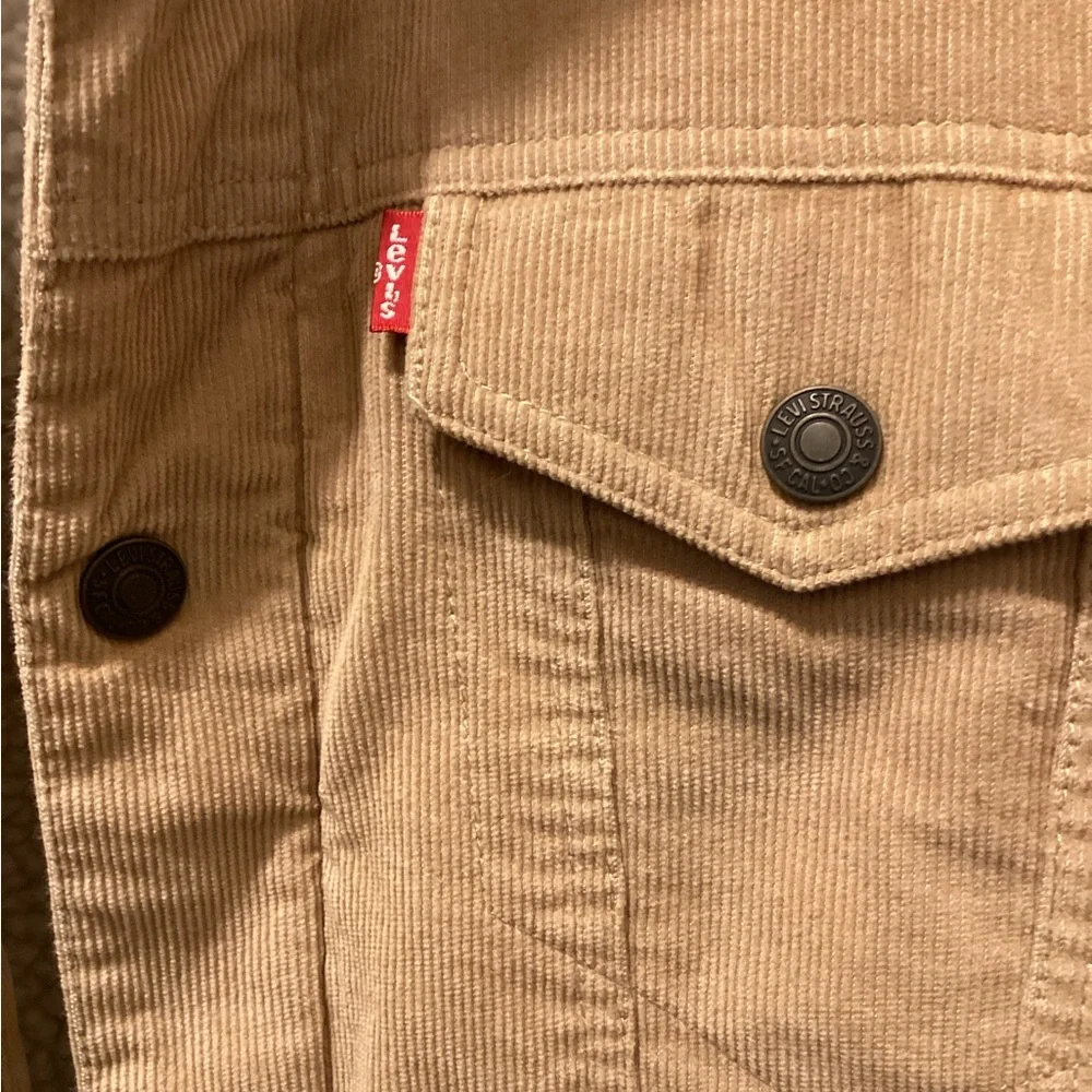 Levi's Men's Beige Shirt Jacket - Picture 2 of 6
